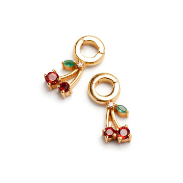 90's Cherry Aesthetic Earring Charm Pair