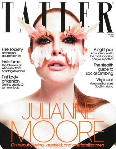 Jewelry featured in Tatler & Lithium Magazines