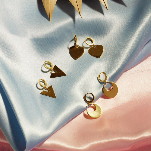 Le Parc Huggie Hoop Earrings