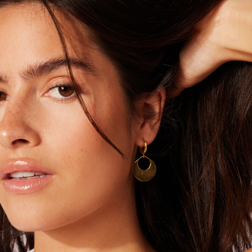 Pendientes de aro Le Parc Huggie