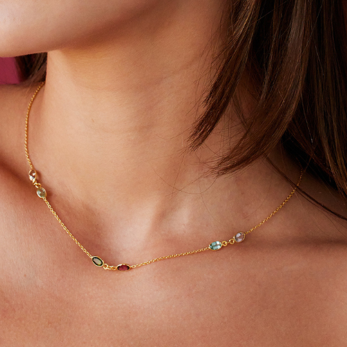 Waning Moon Tourmaline Necklace