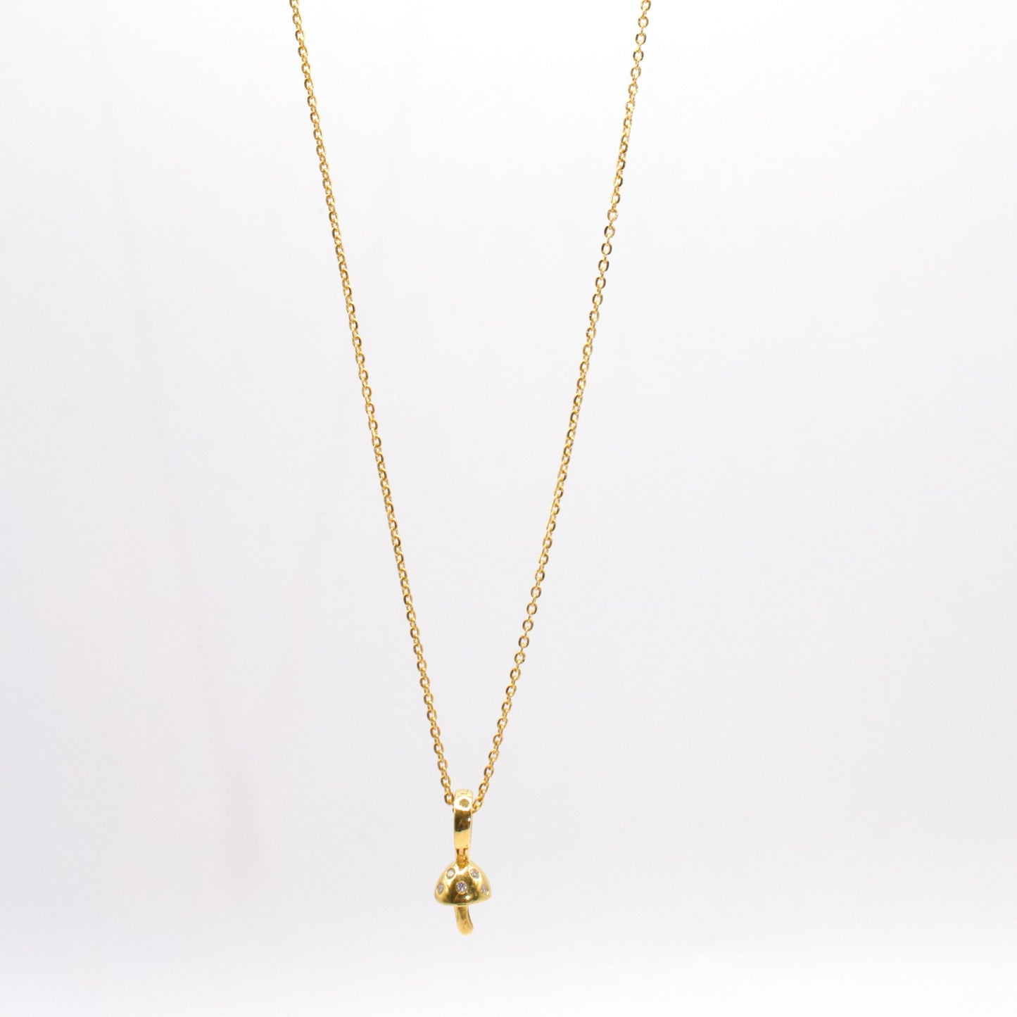 Solid Gold Simple Necklace Chain