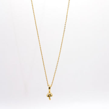 Solid Gold Simple Necklace Chain