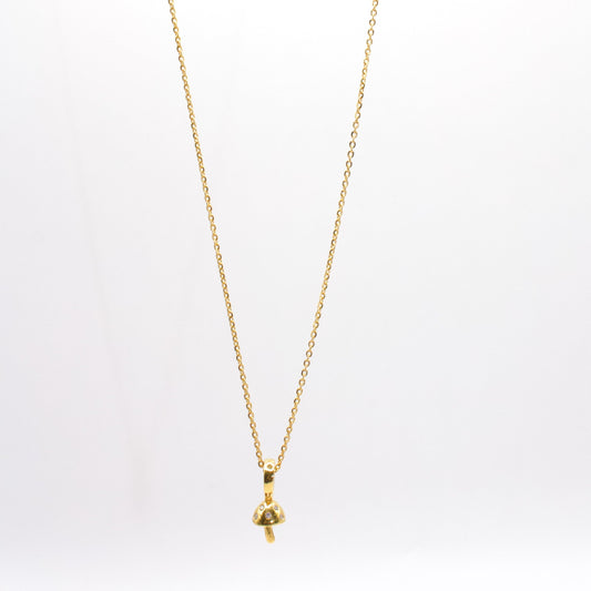 Solid Gold Simple Necklace Chain
