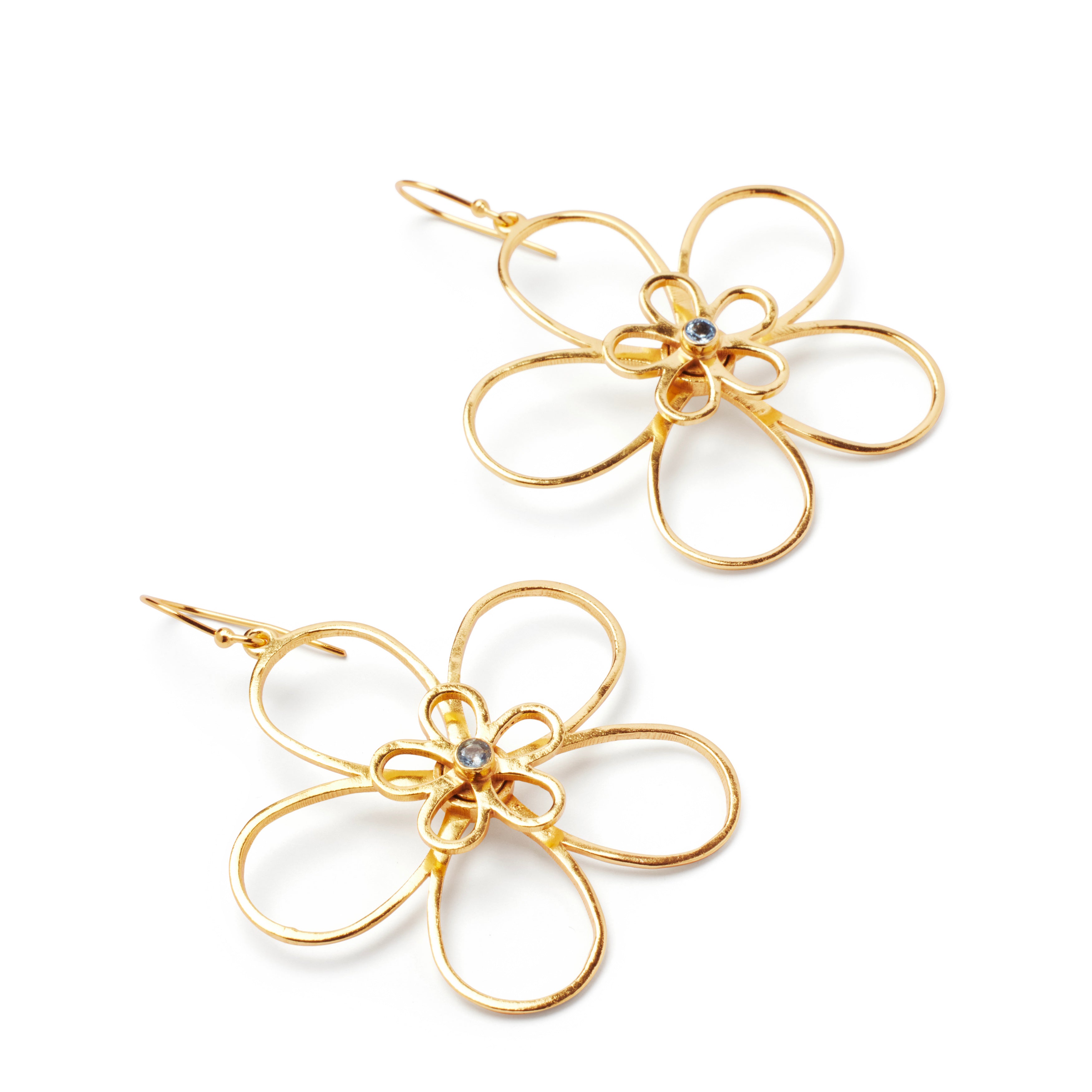 Amorcito Daisy Spinner Earring