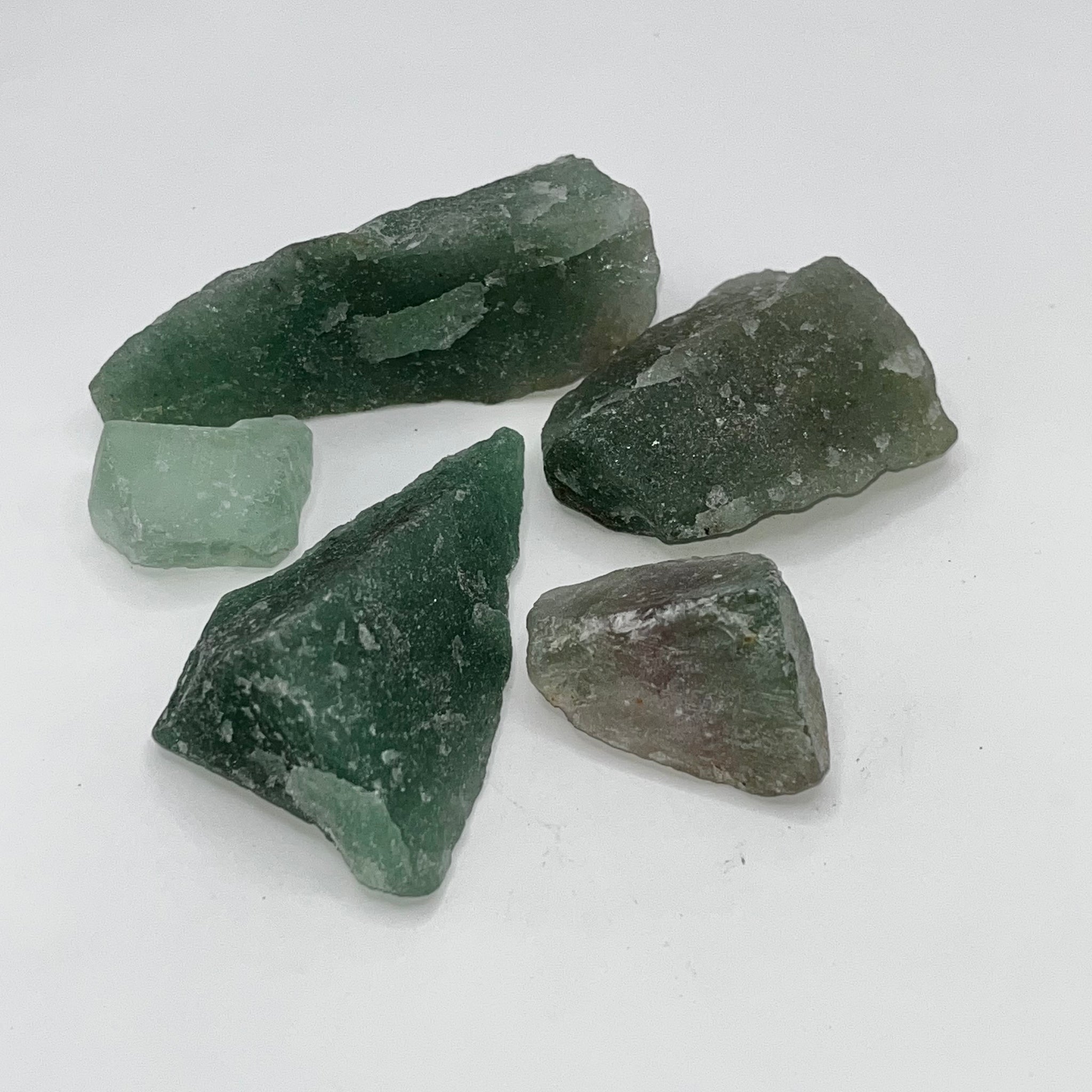Green Fluorite Crystal