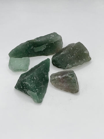 Green Fluorite Crystal