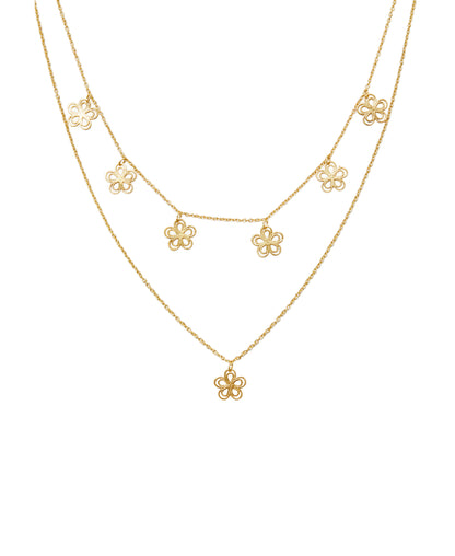 Flower Child Layered Necklace