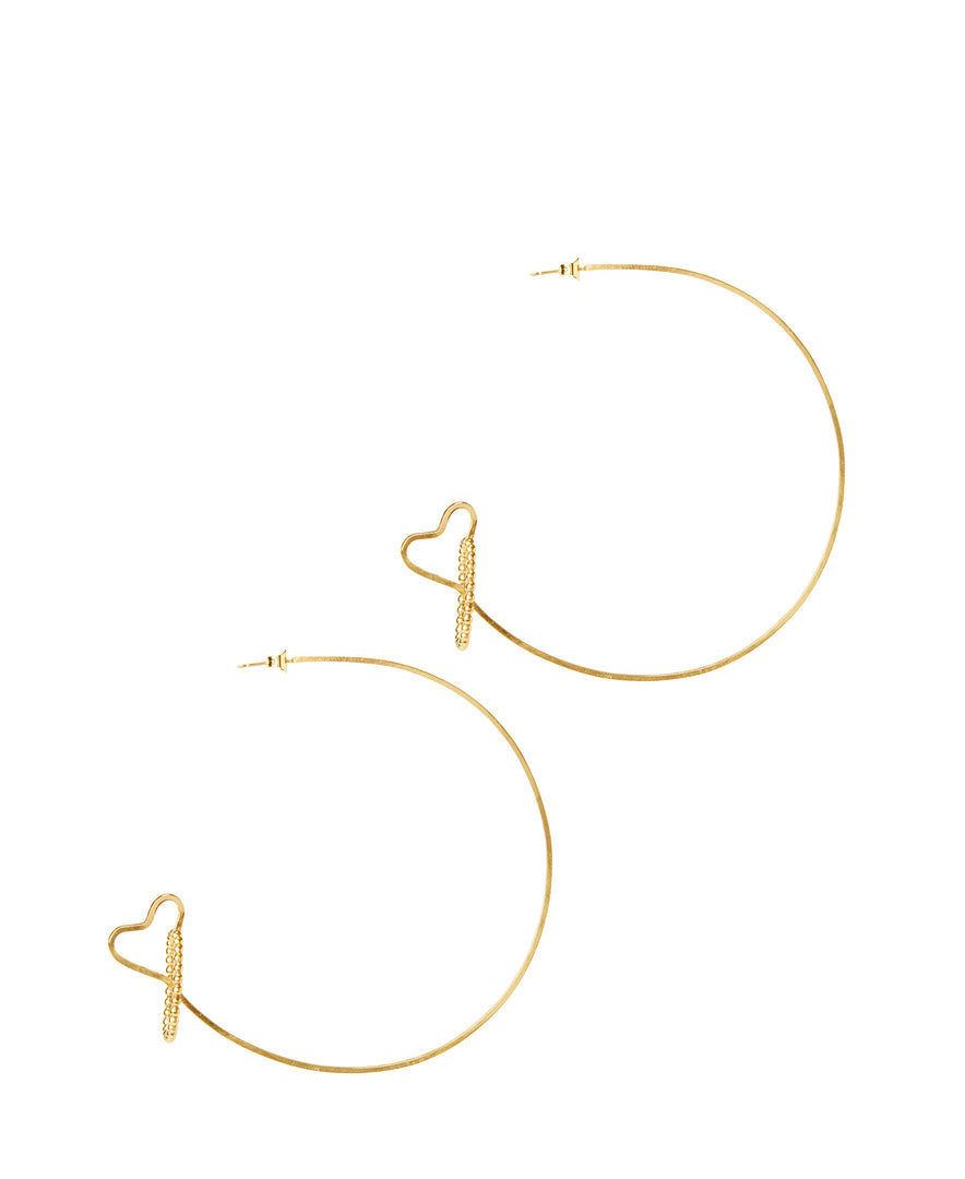 Orbit Hoop Earrings