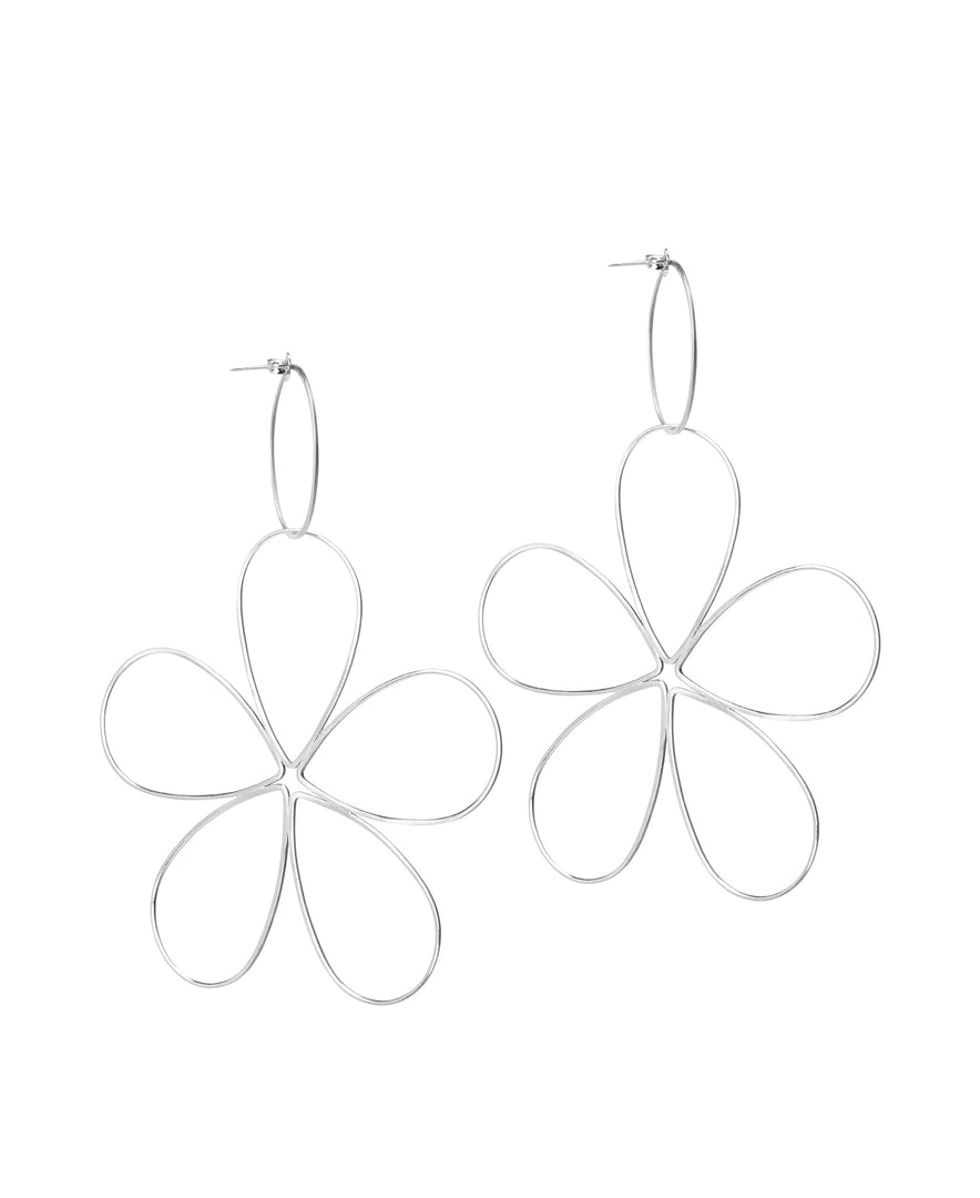 Space Flower Earrings