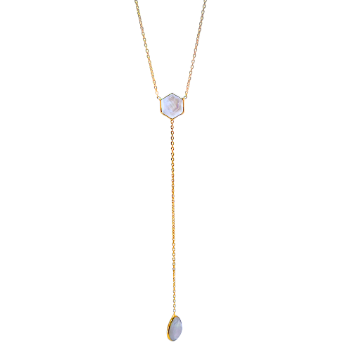 Le Meme Lariat Necklace