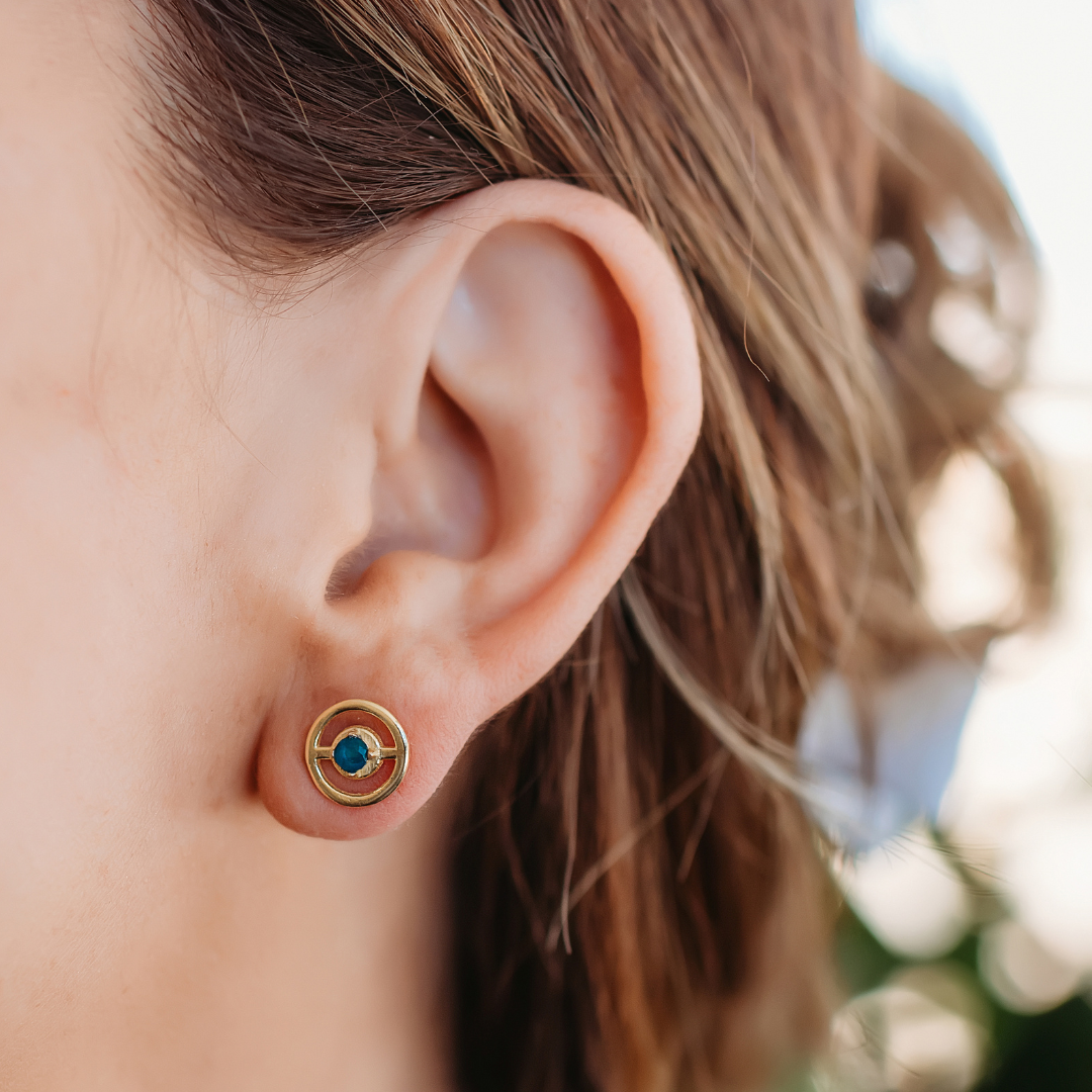 Third Eye Stud Earrings