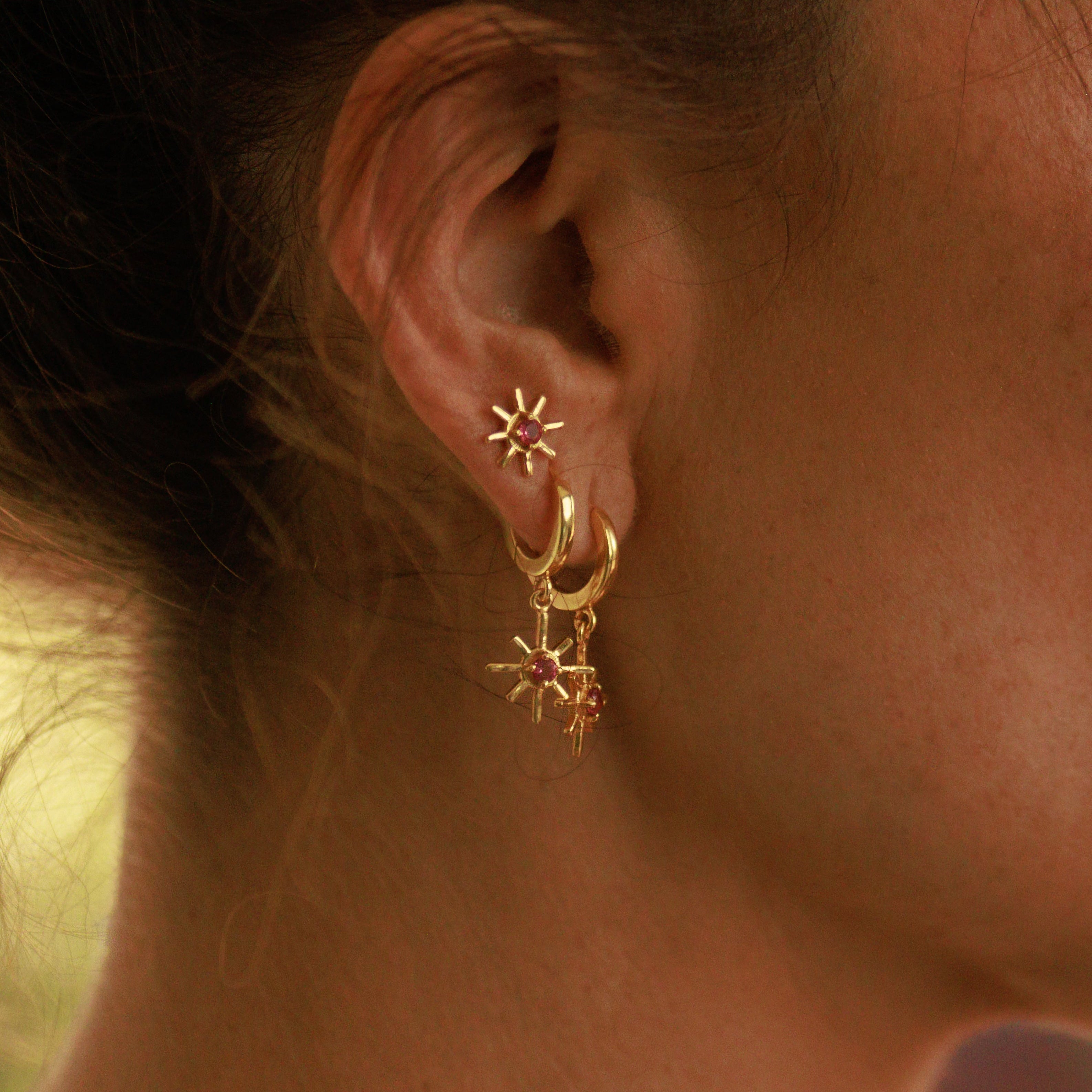 Eclipse Stud Earrings