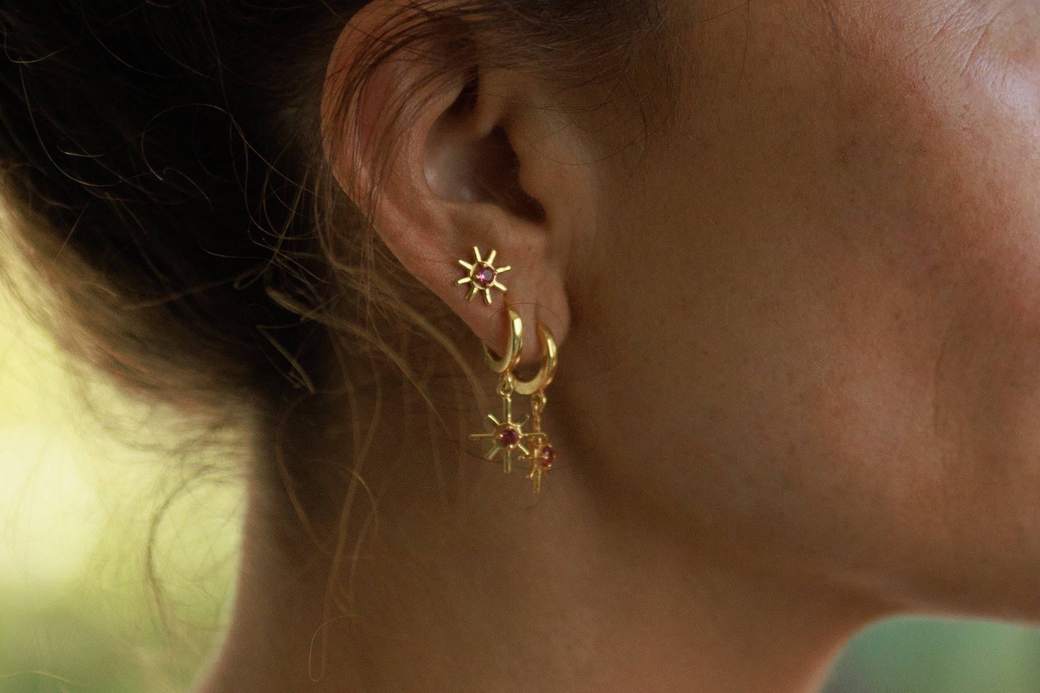 Eclipse Stud Earrings