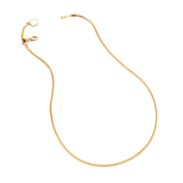 Dainty Herringbone AdjustableChain