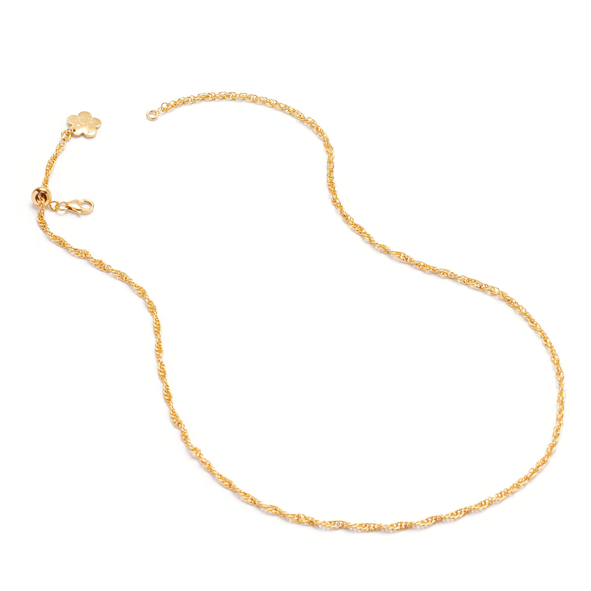 Blueberry Necklace Charm on Muse Twist Chain