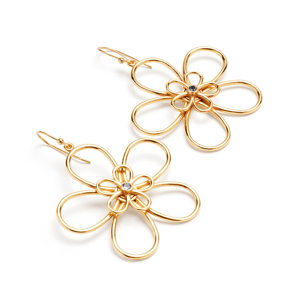 Amorcito Daisy Spinner Earring
