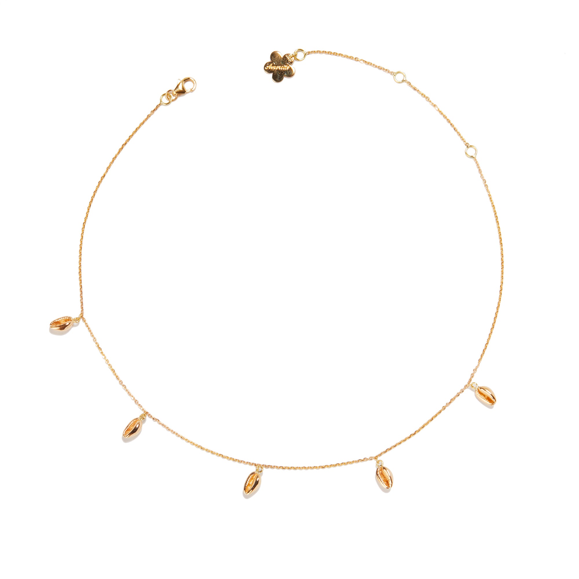 Gargantilla de concha de cauri