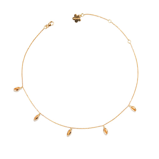 Cowrie Shell Choker Necklace